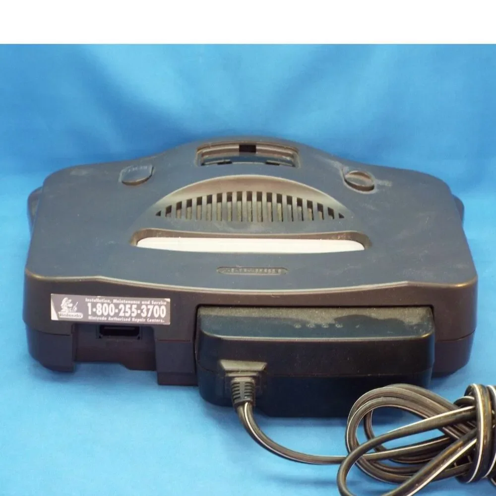 N64 - Nintendo 64 - Console - Power Supply - Jumper Pak - Tested, Working